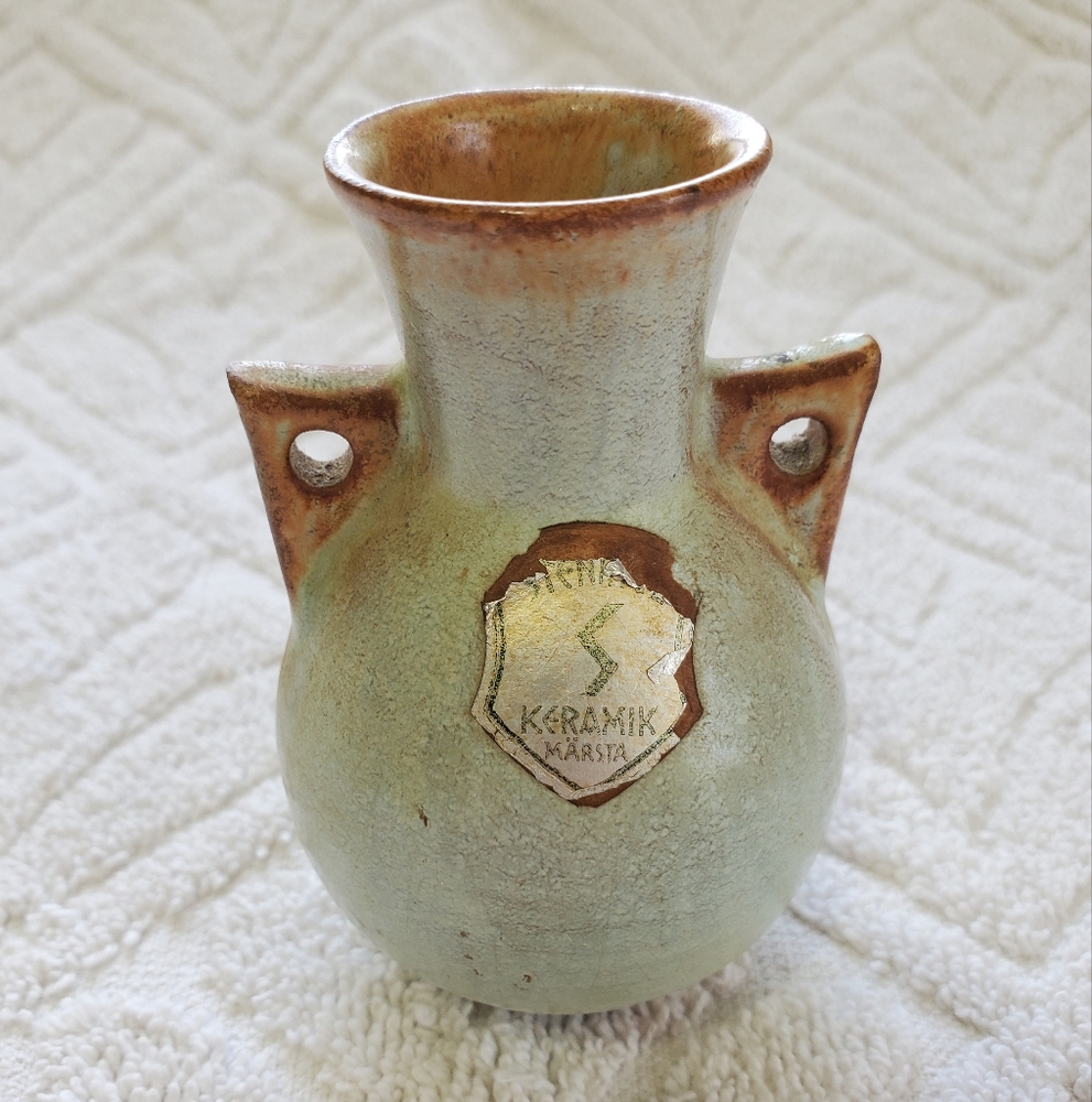 Vintage Keramik Marsta Pottery Vase